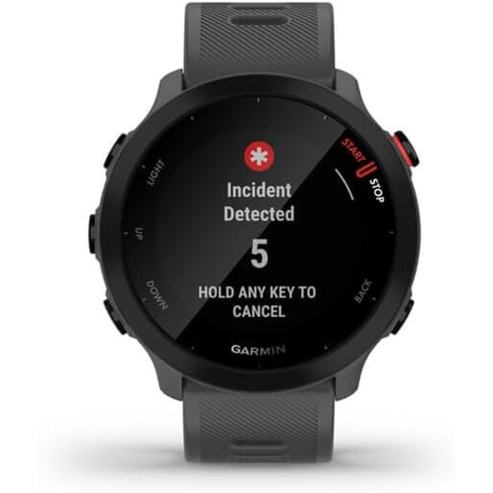 Garmin Forerunner 55 Monterra Grey - GPS-годинник для бігу та фітнесу, 010-02562-13