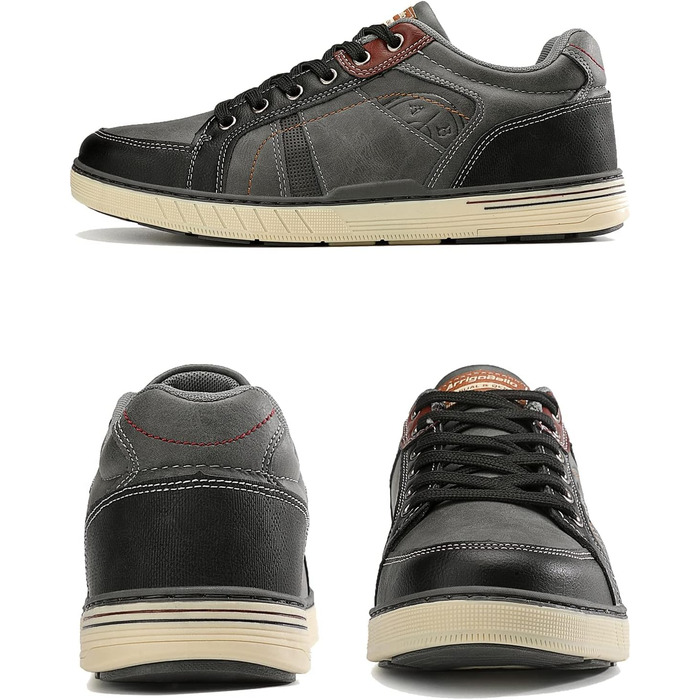 Кросівки чоловічі ARRIGO BELLO для прогулянок, спорту та роботи. Легкі, зручні, розміри 41-46 (EU 46, B2 сірий)