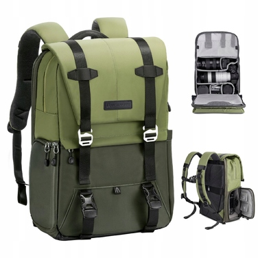 Фоторюкзак K&F Concept KF13.087AV2, зелений