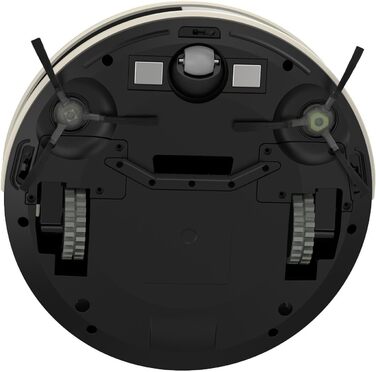 Робот-пилосос LEFANT, суперобладна модель, потужність всмоктування 2200 Па, час роботи 120 хвилин, Wi-Fi, оптимізований для килимів, шерсті тварин та твердих підлог, з базою для зарядки, колір Champagne Grey (F2)