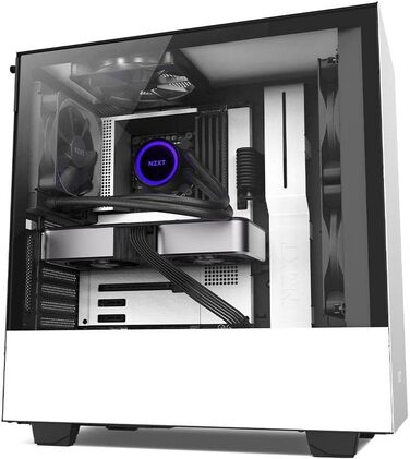 NZXT Kraken: Рідинне охолодження CPU AIO з LCD-дисплеєм та RGB підсвічуванням (120 мм, чорний)
