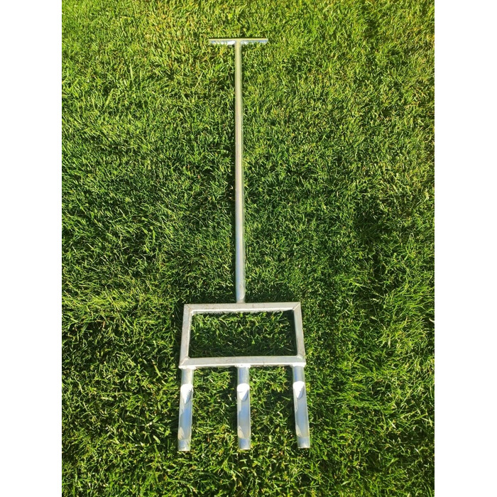 Thick Green Garden Fork Aerator Lawn Aerator Aerating Fork Aerator Lawn Sanding Improved Quality