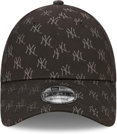 Кепка New Era New York Yankees MLB Monogram Black 9Forty Adjustable - чорний