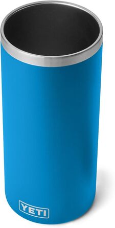 YETI Rambler Wine Chiller - Stainless Steel Insulated Wine Cooler (Big Wave Blue)