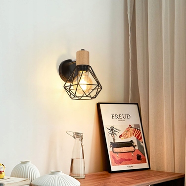 Стільний настінний світильник LOFT LED (E27) з лампочками, інтер'єрний бра