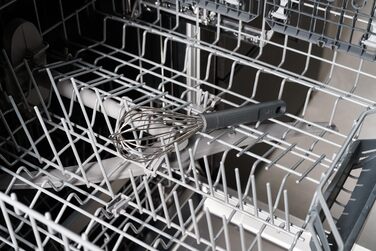 Зільісс E980239 вінчик для збивання, 26 см, нержавіюча сталь/пшеничне волокно, сірий, вінчик-кулька, безпечний для миття в посудомийній машині, кухонний аксесуар, 5 років гарантії