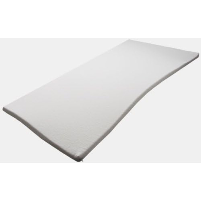 Special size 5cm viscoelastic mattress topper with Milano cover, firmness 2, Visco topper, memory foam, gel foam (150x200cm)