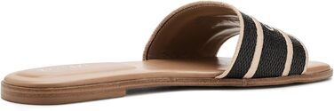 Сандалі жіночі Calvin Klein Kendell плоскі, чорно-білі, 40 EU