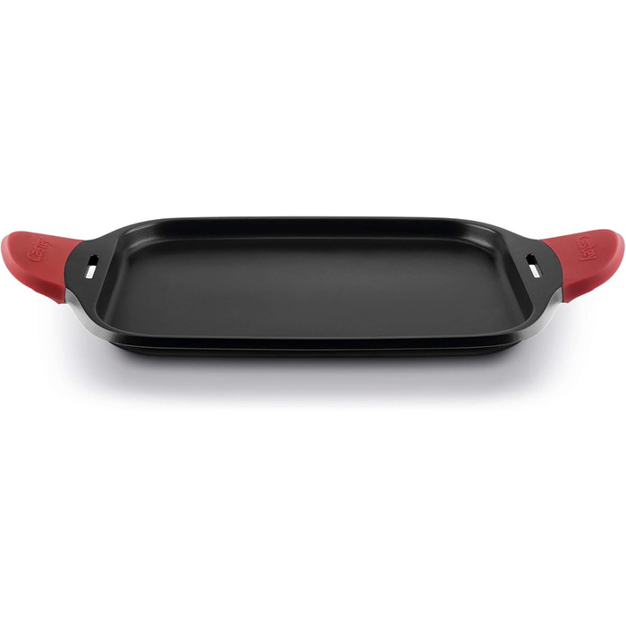 CASTEY IP45 Grill Pans, Aluminium, 45 cm, Black