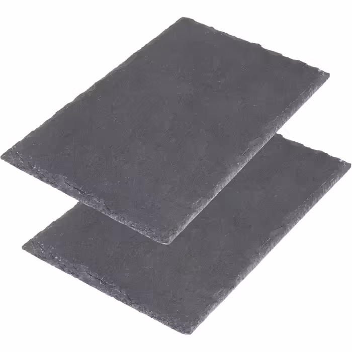 Westmark Slate/Serving Boards, 2 pieces, Rectangular, Surface area: 30 x 20 cm each, Slate, Tapas + Friends, 694022E3