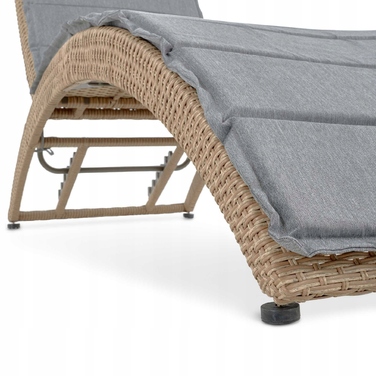 Садовий шезлонг Di Volio Ciampino DV-013HML, бежевий