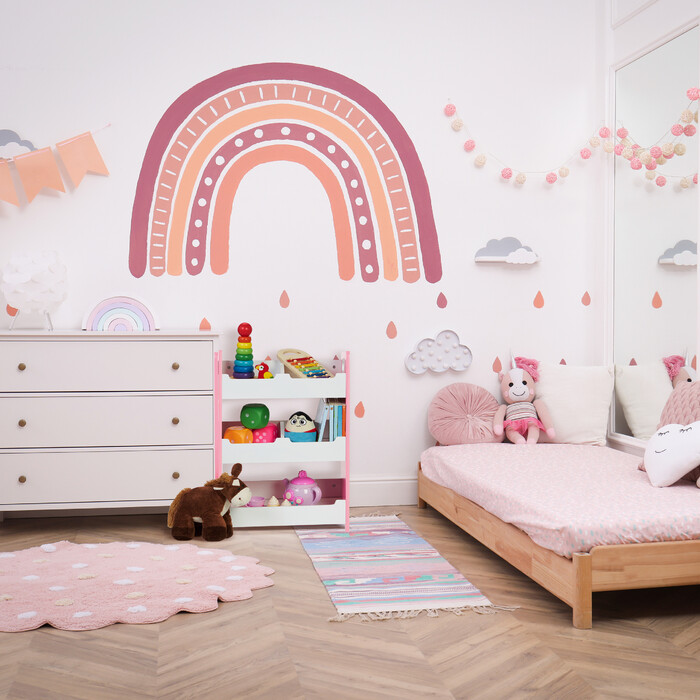 Дитяча полиця Relaxdays з 5 відділеннями