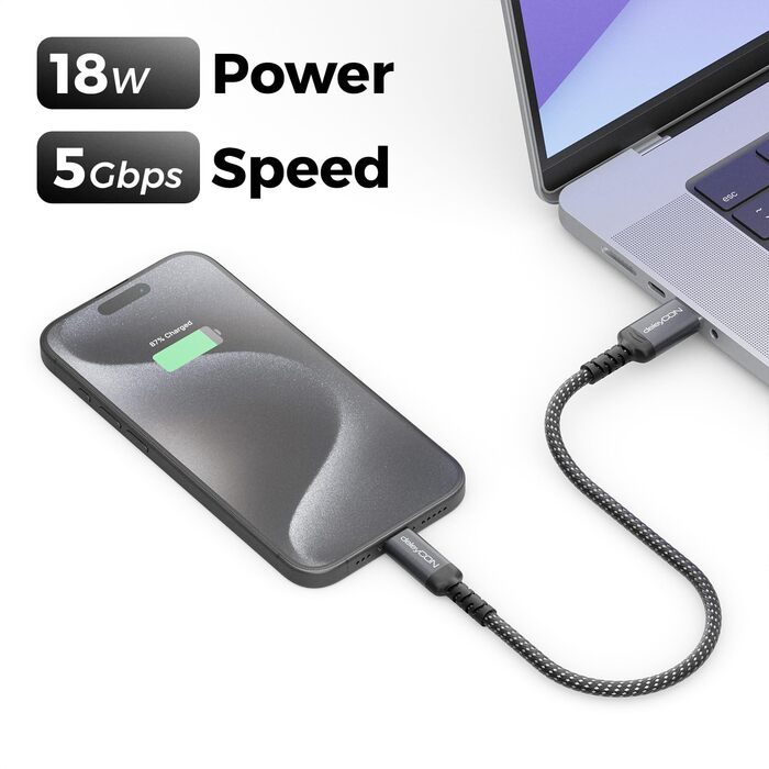 Кабель USB-A на USB-C deleyCON 1.5м, USB 3.0 (5Gbps), для смартфонів, планшетів, ноутбуків, камер, HDD, SSD