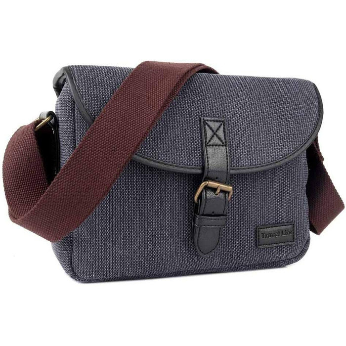 Сумка для камери Neuleben: Vintage Messenger для DSLR/SLR (Dunkelblau)