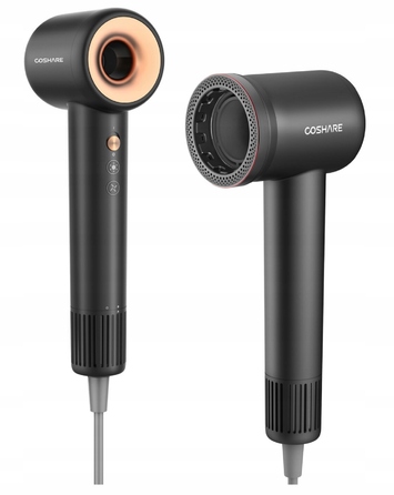 Фен для волосся COSHARE SuperFlow1 Pro, чорний