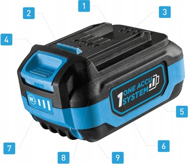 Акумуляторний шуруповерт Hoegert Technik 18 V HT2E223-B24