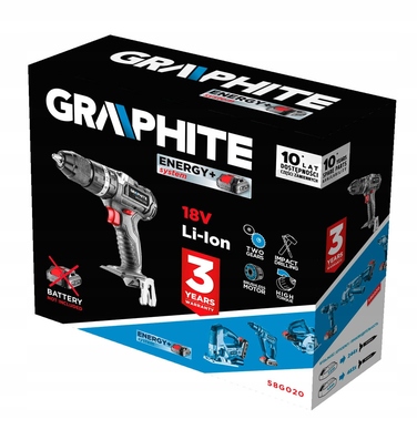 Дриль-шурупокрут Graphite 58G020 18 В