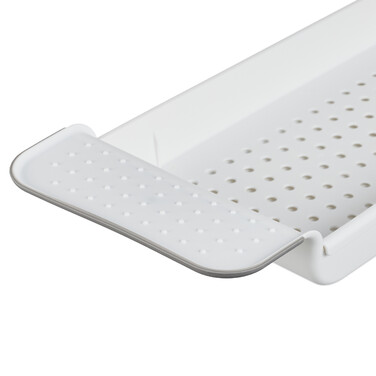 Relaxdays Extendable Bathtub Shelf