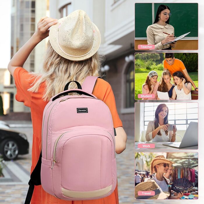Рюкзак YIORMIOR для підлітка (хлопчик/дівчинка) з USB-портом, 35L, 15.6