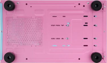 Корпус ПК Thermaltake TG ARGB Micro-Tower View 170 з Tempered Glass, 3 вентилятори ARGB, підтримка радіаторів 240/280mm, білий (Bubble Pink)