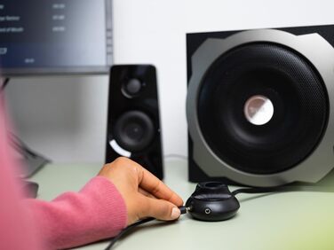 Акустична система Trust Tytan 2.1 - 120 Вт, чорний колір, з сабвуфером, для ПК