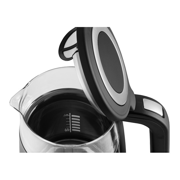 Електричний чайник Concept RK4100, 2200 Вт, 1,7 л, чорний