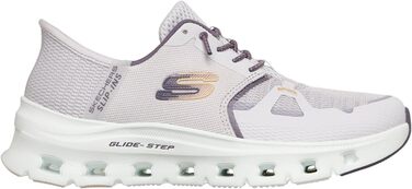 Кросівки Skechers Glide-Step Vibey Hands Free Slip-ins для жінок (38.5 EU, фіолетовий сітчастий верх)