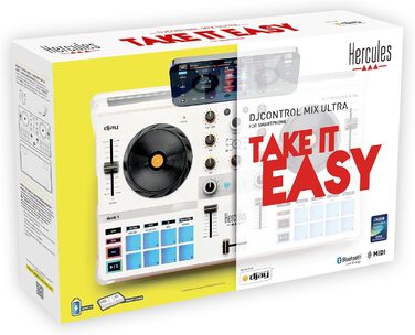 Hercules DJControl Mix Ultra – мобільний DJ-контролер для смартфонів (iOS/Android)