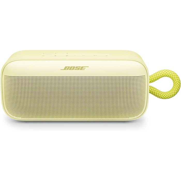 Bose SoundLink Plus: Портативна Bluetooth колонка для вулиці, чорний (лимонно-жовтий), до 20 год роботи
