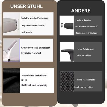 Ергономічне крісло для офісу чорно-біле | Регульоване по висоті, з підлокітниками, підтримкою попереку та сіткою | Для дому, ігор, навчання. Чорний та білий, середній розмір