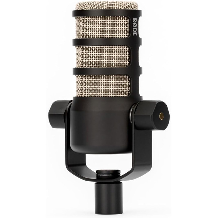 Rode PodMic Black: Професійний подкаст-мікрофон з відкривачкою для пляшок - чорний