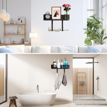 Настінний тримач для прасувальної дошки з кошиком та гачками, органайзер для прасування