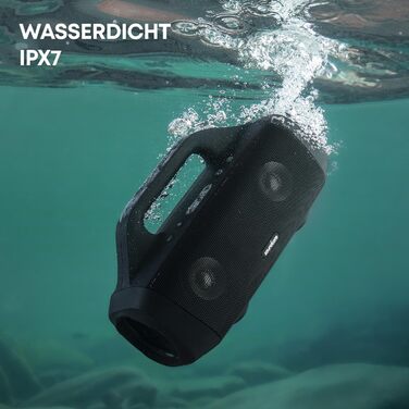 Soundcore Motion Boom - Bluetooth портативна колонка Anker з Titan драйверами, BassUp, IPX7, 24h, для відпочинку на природі