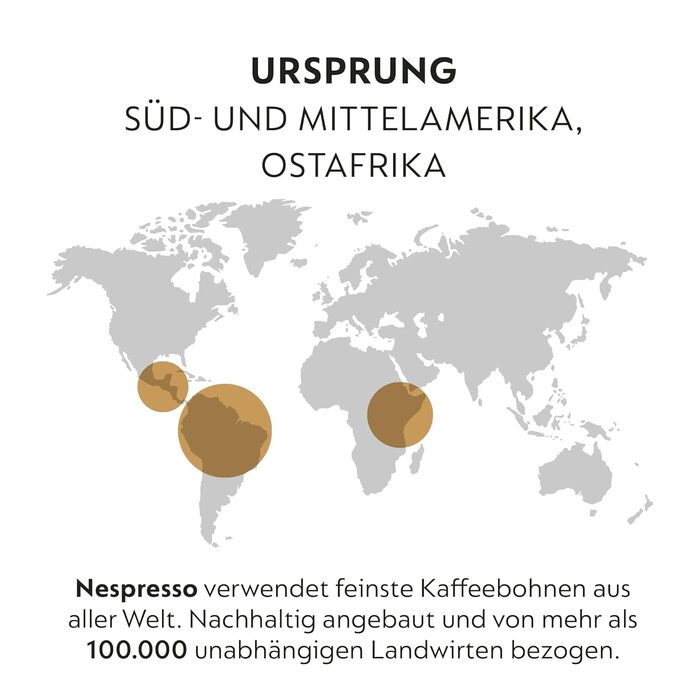 Кава в капсулах Nespresso Original - набір 50 шт. (середній та темний обсмажування)