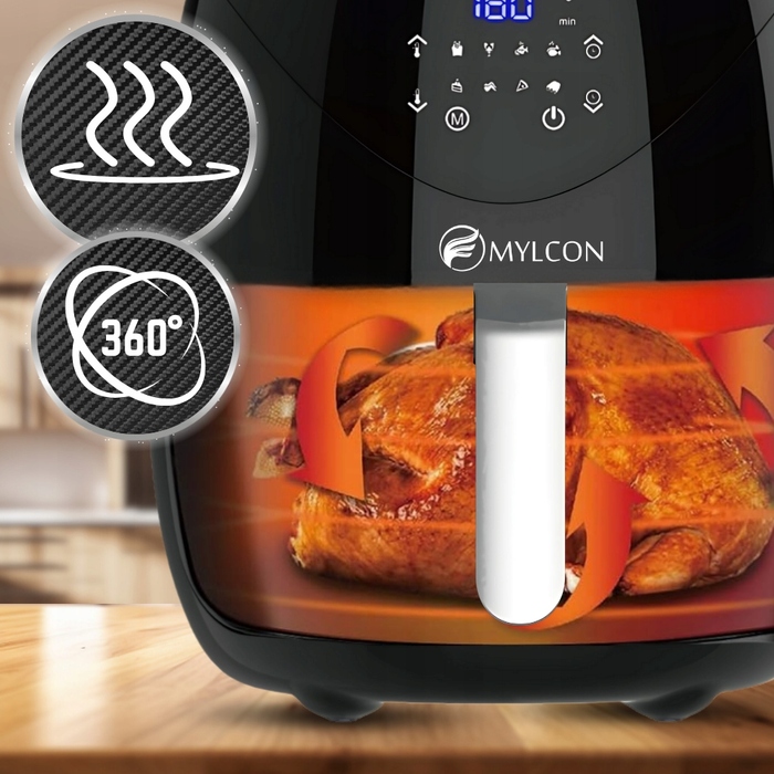 Аерофритюрниця MYLCON Caldo 5Л 1450Вт з сенсорною панеллю
