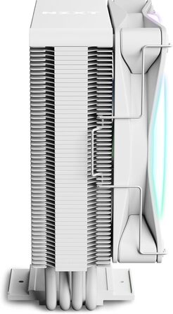 Охолоджувач повітряної циркуляції NZXT T120 RGB - білий, 120 мм, для Intel/AMD, 4 теплові трубки