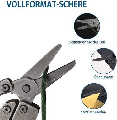 Мультитул NexTool Muiltool 19 в 1: мультифункціональний інструмент з плоскогубцями, ножем, викрутками, ножицями, з нержавіючої сталі для кемпінгу, подарунок для чоловіків