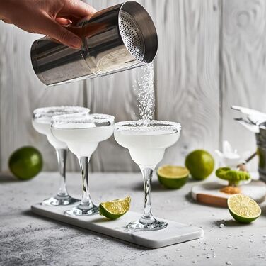 Набір келихів для коктейлів Glasmark KROSNO 1992 Margarita 6 шт, 220 мл, червоний