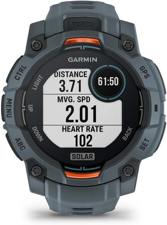 Годинник Garmin Instinct 3 Solar 45 мм - сонячна зарядка, 45 мм, один розмір