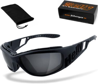 Мотокросові окуляри HELLY No.1 Bikereyes Vision 3 – вітрозахисні, з поляризацією, антифог, ударостійкі, комфортна посадка