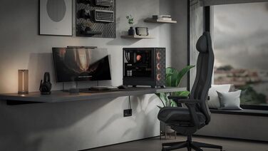 Корпус для ПК Fractal Design Pop Air 2 Black Mesh ATX, 3x 120 мм вентилятори, загартоване скло, RGB, чорний