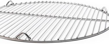 Німецька чавунна решітка для гриля, діаметр 55 см - універсальна для вугільного, газового та швабри