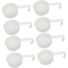 Amosfun 2-Piece Stainless Steel Measuring Spoons, Microwave-Safe, Dishwasher-Safe, Coffee Spoons, Measuring Cups, Newborn Supplies, Measuring Spoons for Household Use, Stainless Steel, 4 Pieces * 2