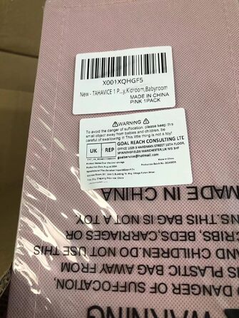 Органайзер на двері 5-ти секційний, складний, рожевий (2 шт) - для ванної, дитячої, кемпінгу