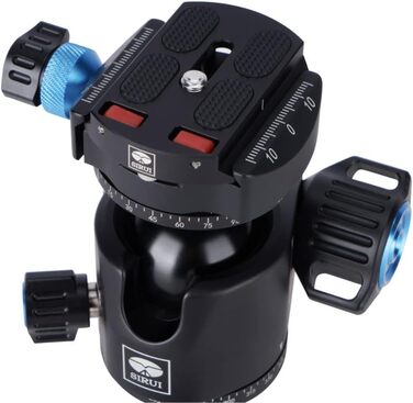 Штатив SIRUI ST-10X з вуглецевого волокна, з відеоголовою для панорамної зйомки, трикутною центральною колоною, для DSLR-камер, 4 секції, висота до 166 см, навантаження до 3 кг