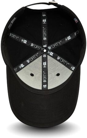 Кепка New Era 9Forty NBA Chicago Bulls чорна, регульована, кепка з логотипом команди