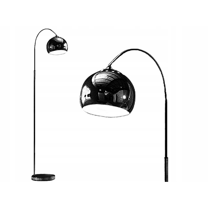 Торшер Krislamp Aura E27 40 Вт, чорний
