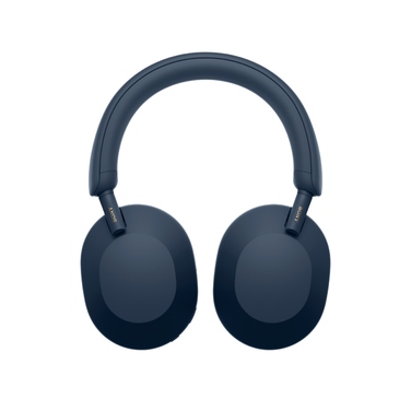 Бездротові накладні навушники Sony WH-1000XM5 з активним шумопоглинанням (ANC), сині