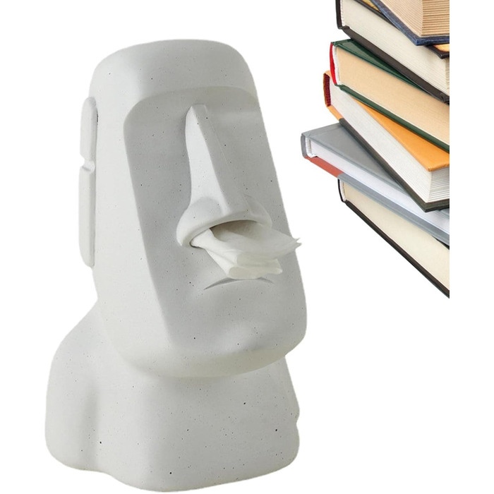 Facynde Tissue Box Halter | Lid and Base for Tissue Boxes - Multifunctional Resin Tissue Holder for Kitchen, Bedroom, Office, Living Room, Bathroom, Decoration, Tissues