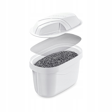 Скляний фільтраційний глечик Wessper D2 BOROSILICATE FF 3л, м'ятний + фільтр